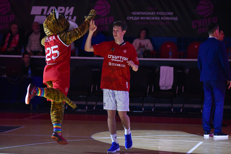 Суперлига. «Спартак-Приморье» - «Буревестник» 86:65