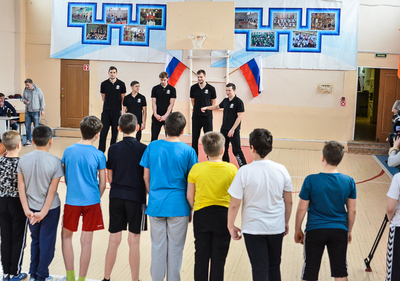 Мастер-класс в школе №45