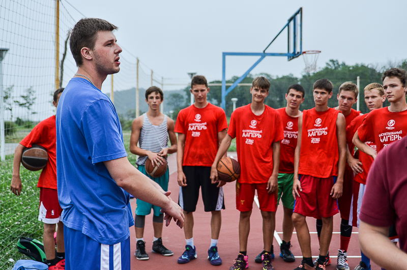 Летний лагерь «Спартак-Приморье» завершился мастер-классом Дмитрия Гордеева