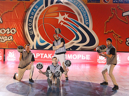 Хабаровск впервые увидел большое баскетбольное шоу