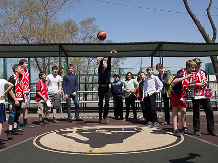 Мастер-класс в школе №52